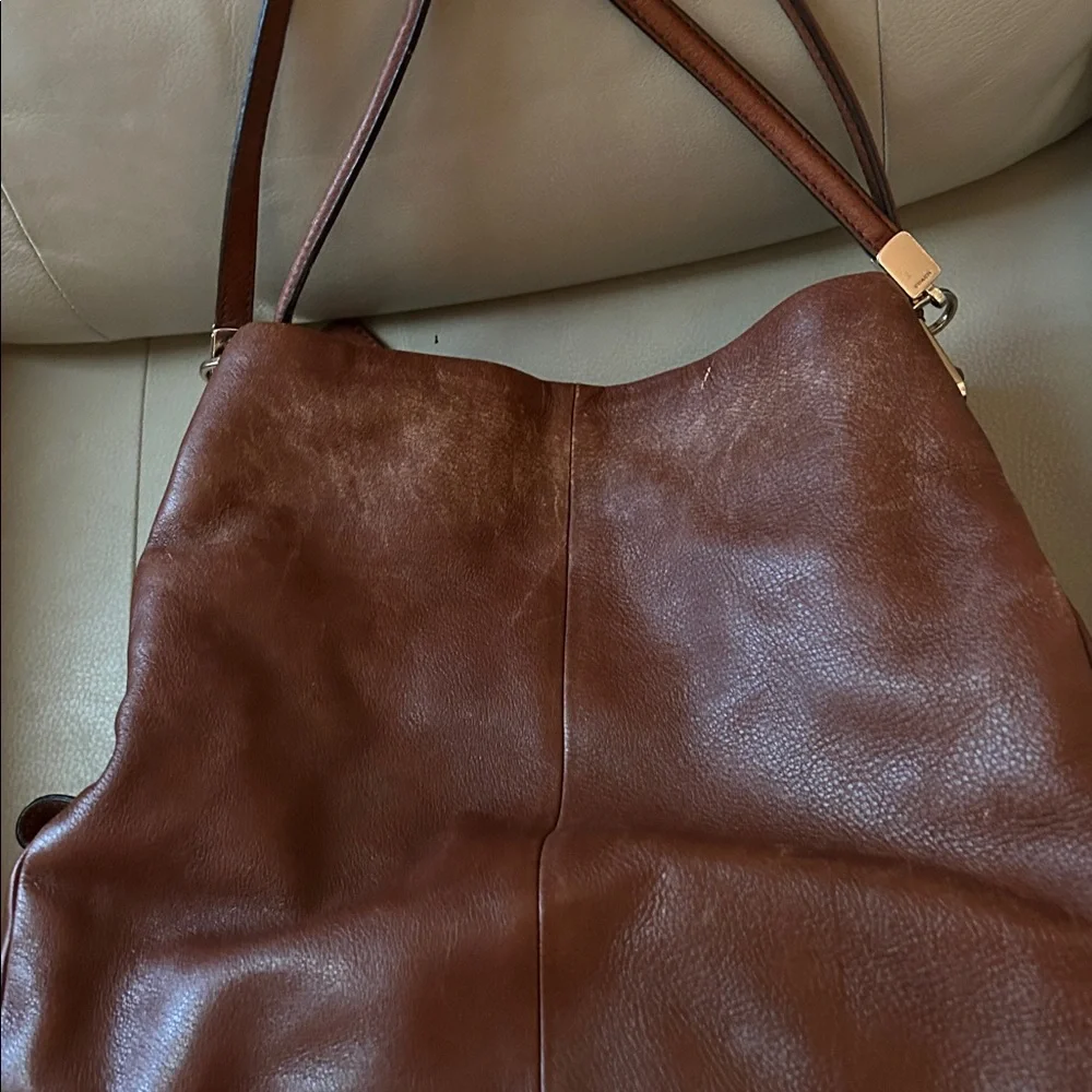 Coach Brown Leather Bag - Picture 3 of 4